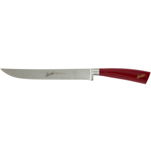 Nóż do krojenia w plastry, 22 cm, Elegance Red - Berkel