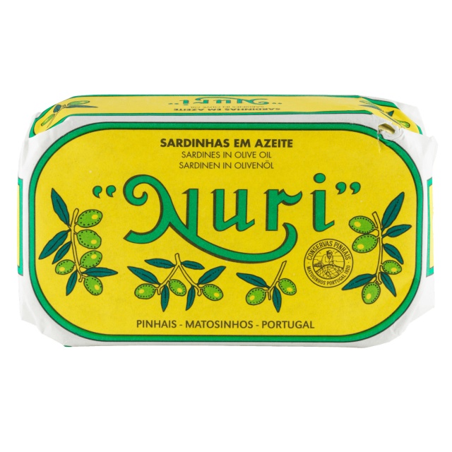 Sardynki w oliwie z oliwek, 125g - Nuri