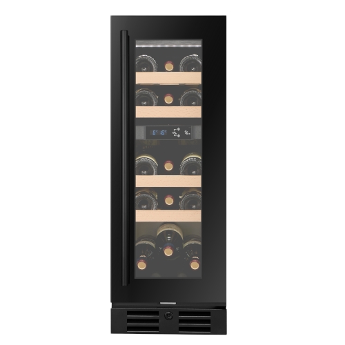 Winiarka Kitchen Collection 30, Dwie strefy, Czarny - Vigneron
