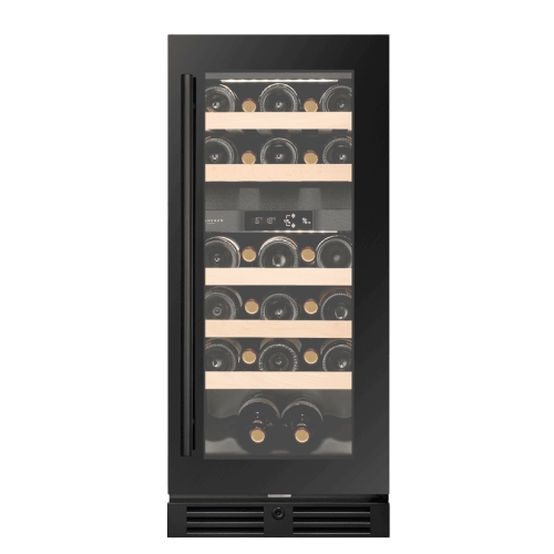 Winiarka Kitchen Collection 40, Dwie strefy, Czarny - Vigneron