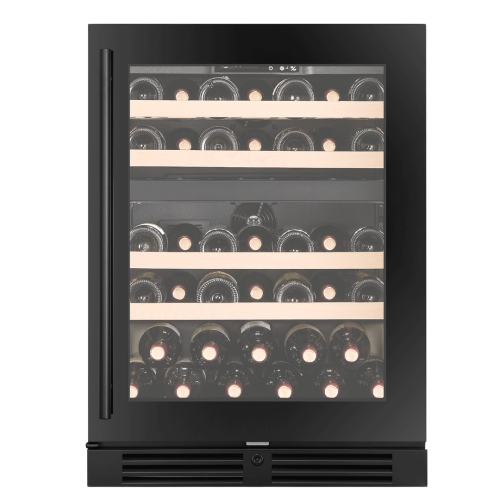 Winiarka Kitchen Collection 60, Dwie strefy, Czarny - Vigneron