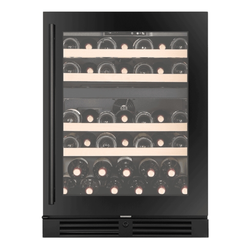 Winiarka Kitchen Collection 60, Dwie strefy, Czarny - Vigneron