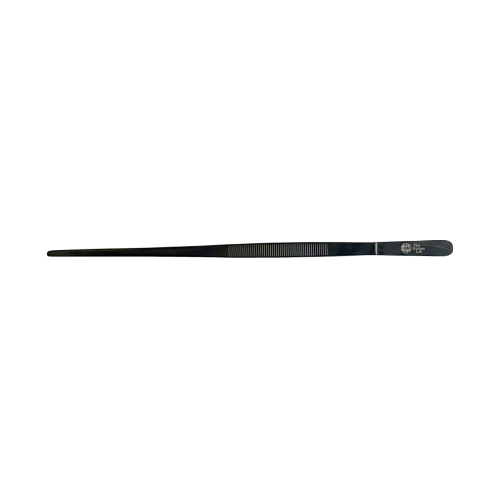 Pęseta prosta, 30 cm, czarna - The Kitchen Lab
