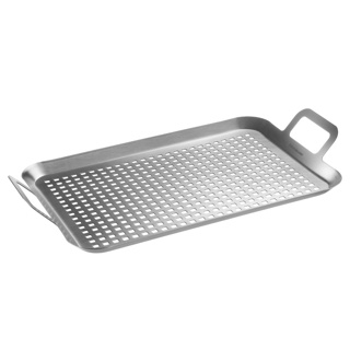 Perforowana płyta grillowa ze stali nierdzewnej, 43,5 x 25,5 cm - Westmark
