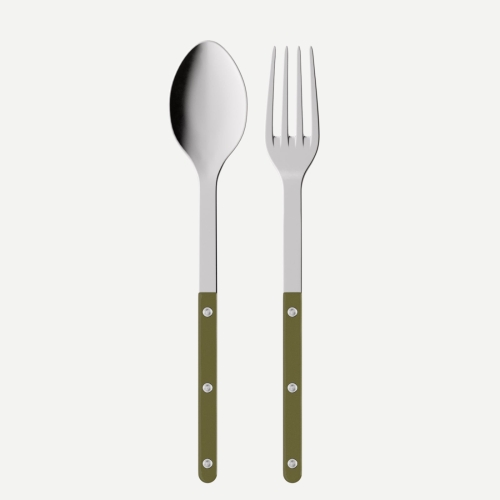 Sztućce do serwowania, Bistrot, Green fern - Sabre Paris
