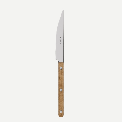 Nóż stołowy, Bistrot Teak - Sabre Paris