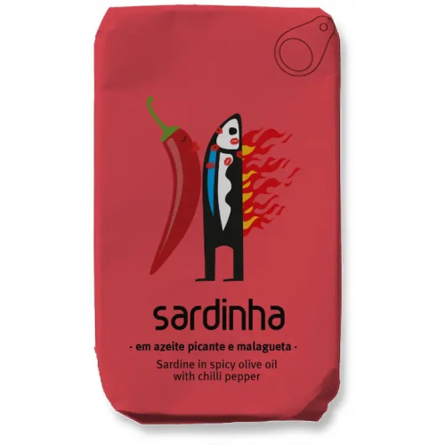 Sardynki w Oliwie z Oliwek, Chili, 120 g - Sardinha