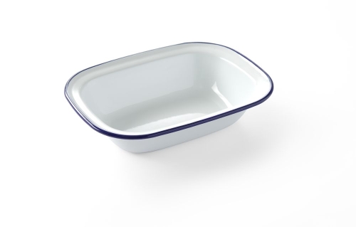 Emaliowana miska, 21,5 x 16 cm - Hendi