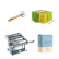 Zestaw do domowego makaronu Atlas 150 + akcesoria - Marcato Zestaw do domowego makaronu Atlas 150 + akcesoria - Marcato