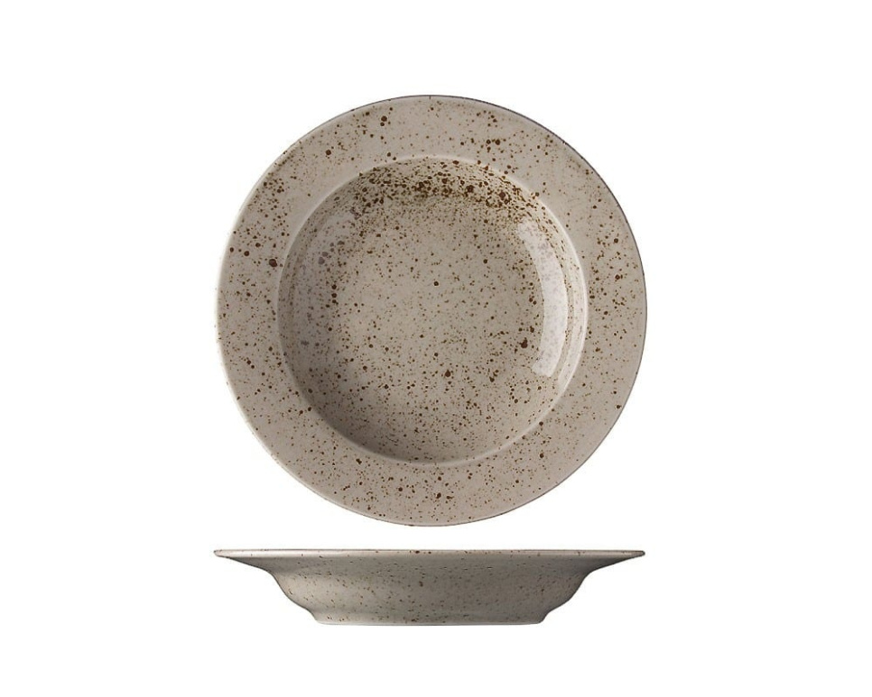 Talerz głęboki 22 cm, Lifestyle Natural - Lilien w grupie Nakrycie stołu / Talerze, miseczki i inne naczynia / Talerze w The Kitchen Lab (1069-12024)