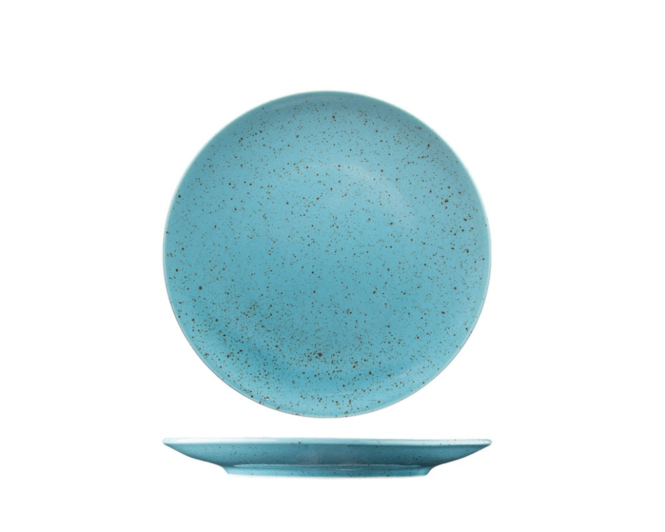 Talerz płytki 21 cm, Lifestyle Arctic Blue - Lilien w grupie Nakrycie stołu / Talerze, miseczki i inne naczynia / Talerze w The Kitchen Lab (1069-20403)
