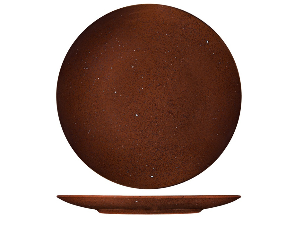 Talerz płytki 30 cm, Lifestyle Cacao - Lilien w grupie Nakrycie stołu / Talerze, miseczki i inne naczynia / Talerze w The Kitchen Lab (1069-20439)