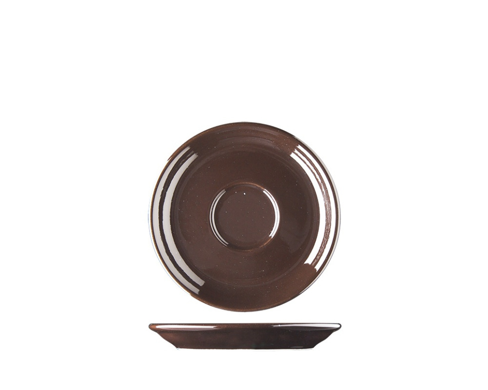 Spodek pod filiżankę do espresso, 12 cm, Lifestyle Ebony - Lilien w grupie Nakrycie stołu / Talerze, miseczki i inne naczynia / Tłuszcze w The Kitchen Lab (1069-20449)