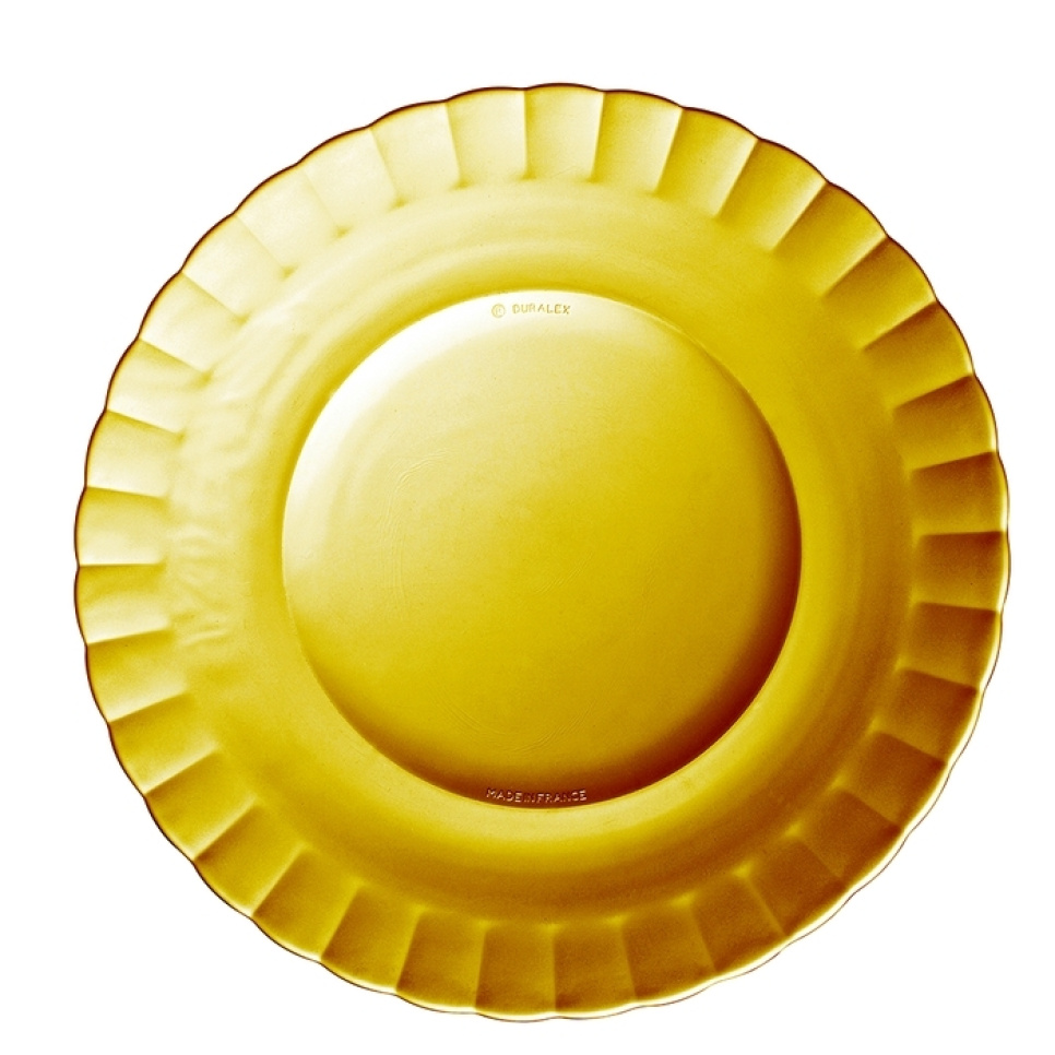 Talerz szklany 26 cm, Picardie Amber - Duralex