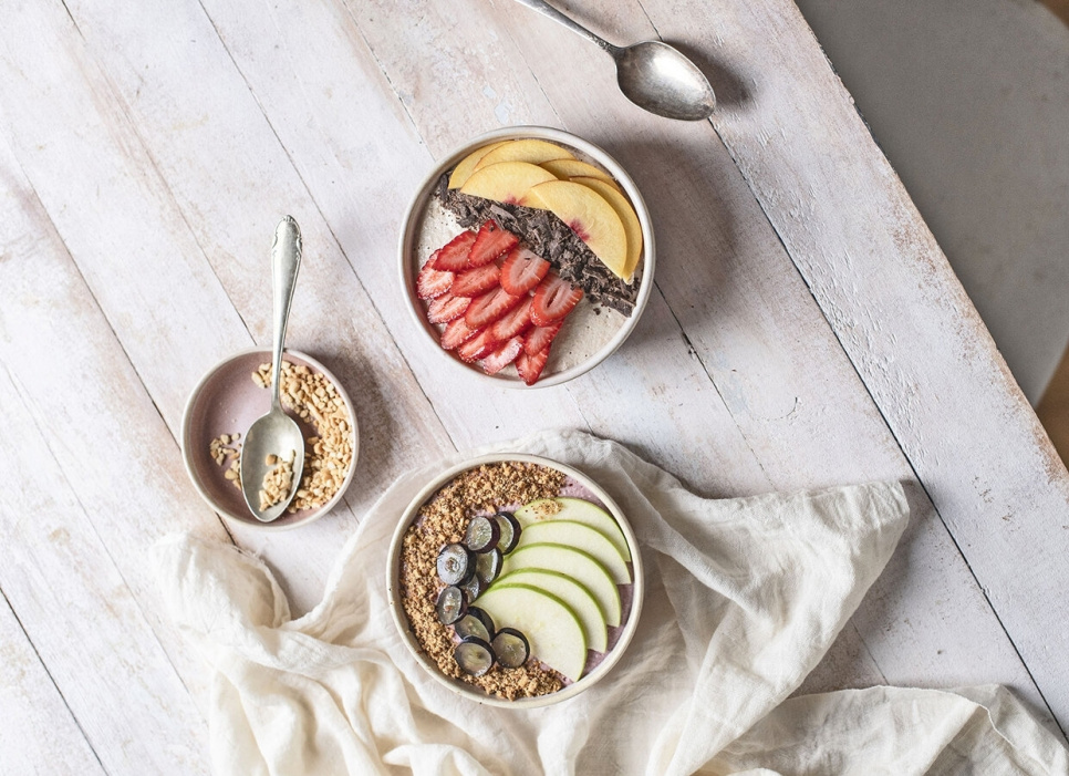 Miska 10 cm, różowa doniczka - Bonna