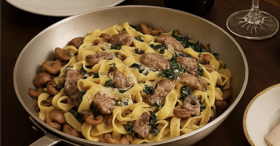 Patelnia aluminiowa, dno indukcyjne - Agnelli