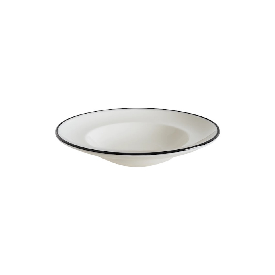Talerz głęboki 24 cm, Gourmet Linea Black - Bonna w grupie Nakrycie stołu / Talerze, miseczki i inne naczynia / Talerze w The Kitchen Lab (1069-31833)