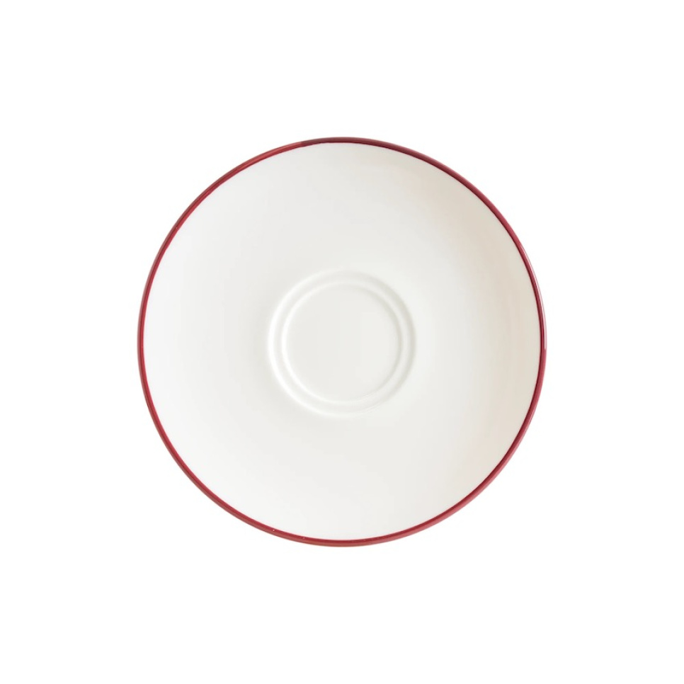Talerz do kawy 16 cm, Gourmet Linea Burgundy - Bonna w grupie Herbata i kawa / Akcesoria do kawy / Spodek do kawy w The Kitchen Lab (1069-31853)