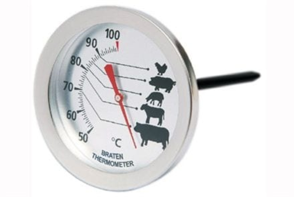 Termometr do mięsa z obrazkami - Mingle w grupie Gotowanie / Miarki i mierniki / Termometry kuchenne / Termometry ze szpikulcem w The Kitchen Lab (1070-10512)