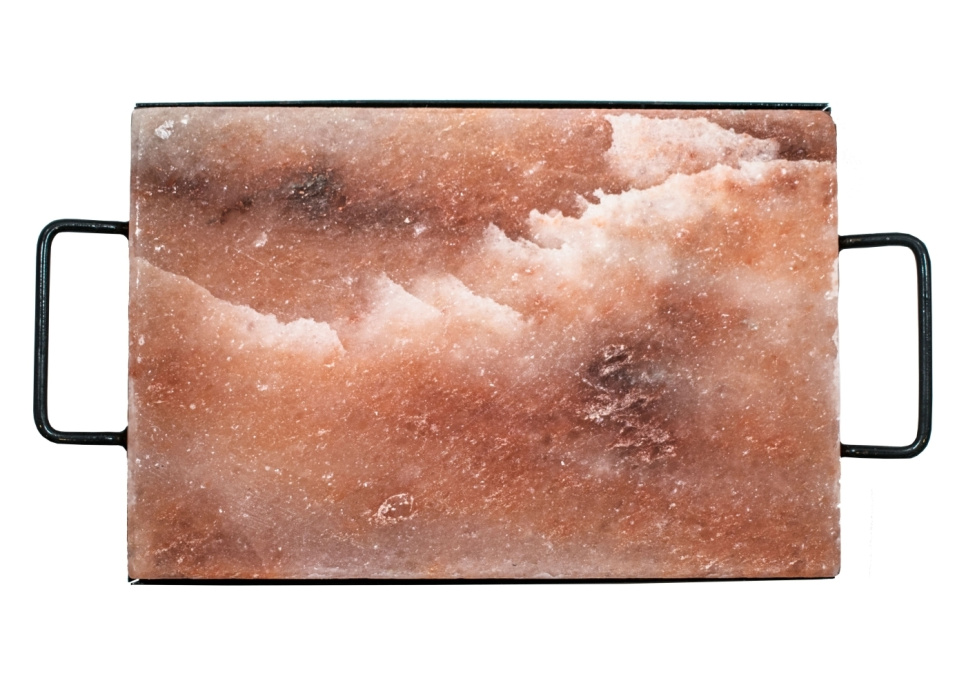 Kamień solny, Himalaya 30 x 20 x 3 cm - Satake w grupie Gotowanie / Przyprawy i środki aromatyzujące / Bloki soli w The Kitchen Lab (1070-13389)