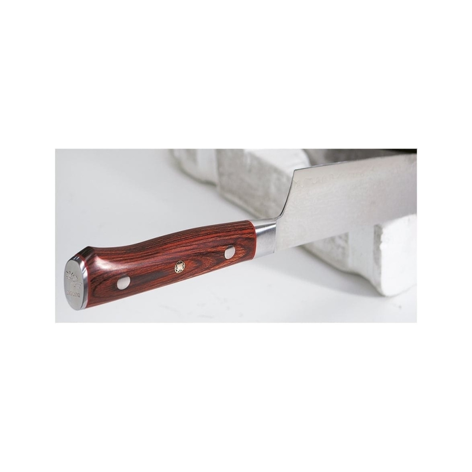 Petty, 15 cm, Flame Damascus - Mcusta/Zanmai