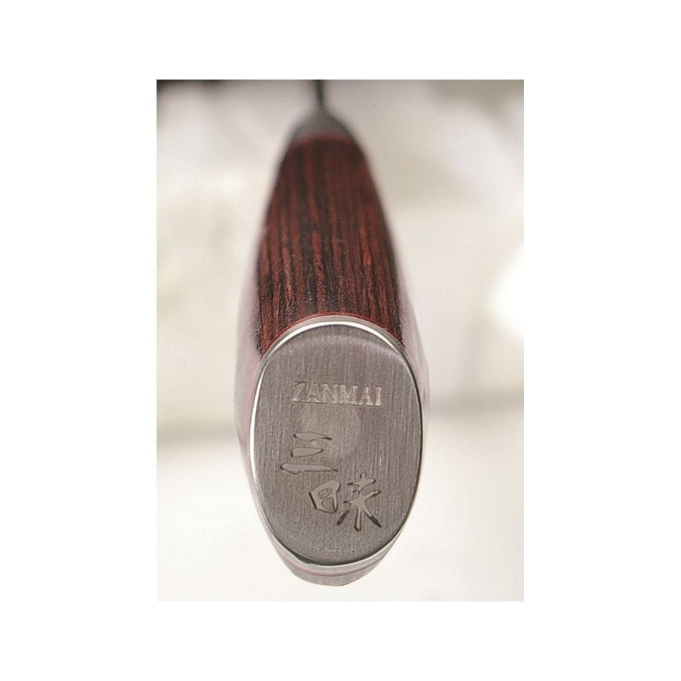 Petty, 11 cm, Flame Damascus - Mcusta/Zanmai