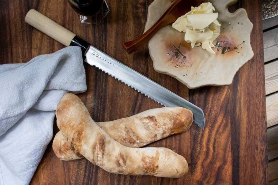 Nóż do chleba, 20 cm, Houcho - Satake