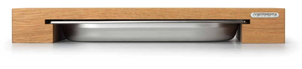 Deska do krojenia z szufladą, dębowa, duża - Continenta Deska do krojenia z szufladą, dębowa, duża - Continenta
