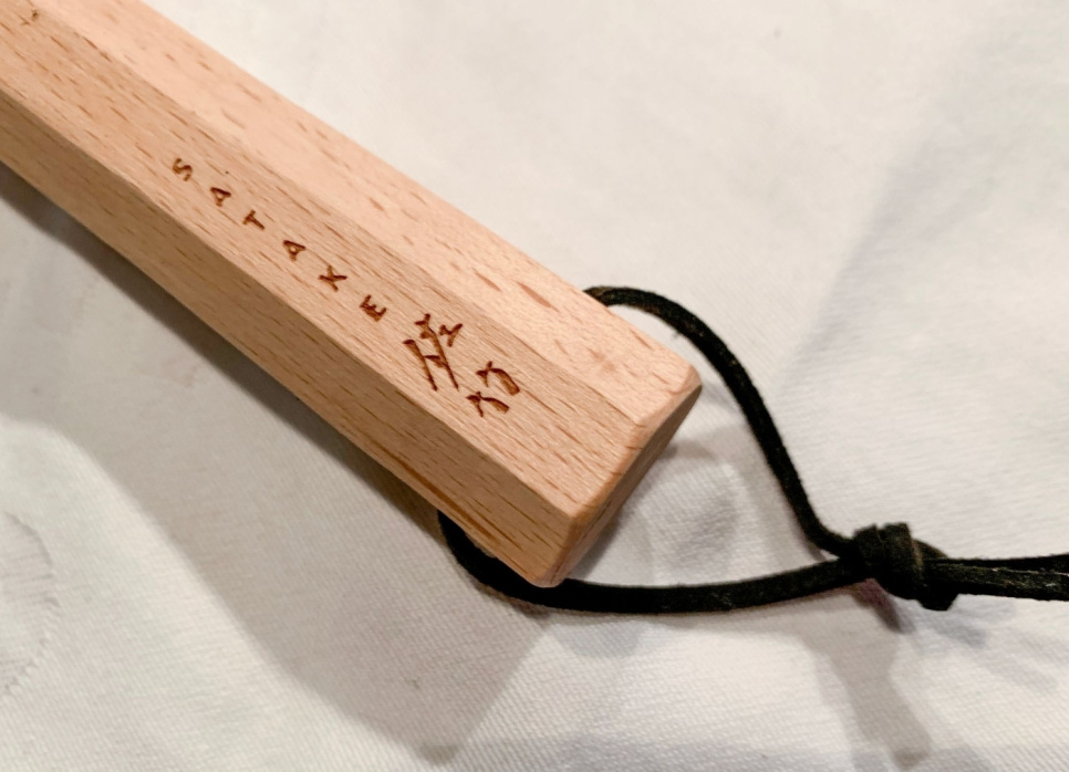 Diamentowa ostrzałka z drewnianą rączką, 23 cm - Satake