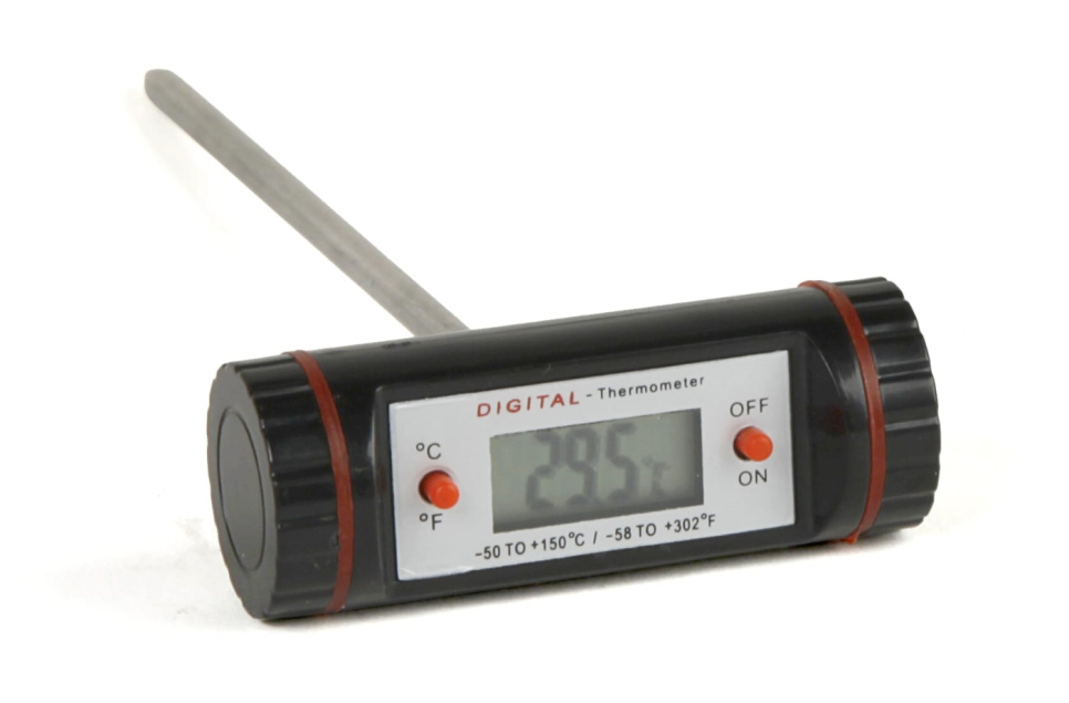Cyfrowy termometr do mięsa - 15 cm - Exxent w grupie Gotowanie / Miarki i mierniki / Termometry kuchenne / Termometry ze szpikulcem w The Kitchen Lab (1071-11208)