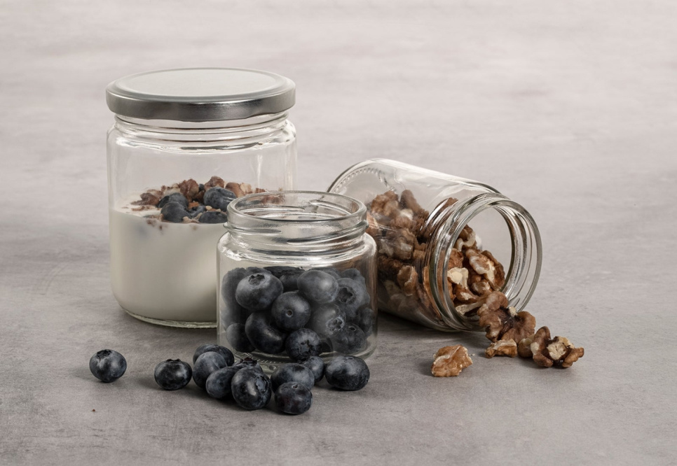 Słoik do serwowania z zakrętką, 450 ml - Exxent Słoik do serwowania z zakrętką, 450 ml - Exxent