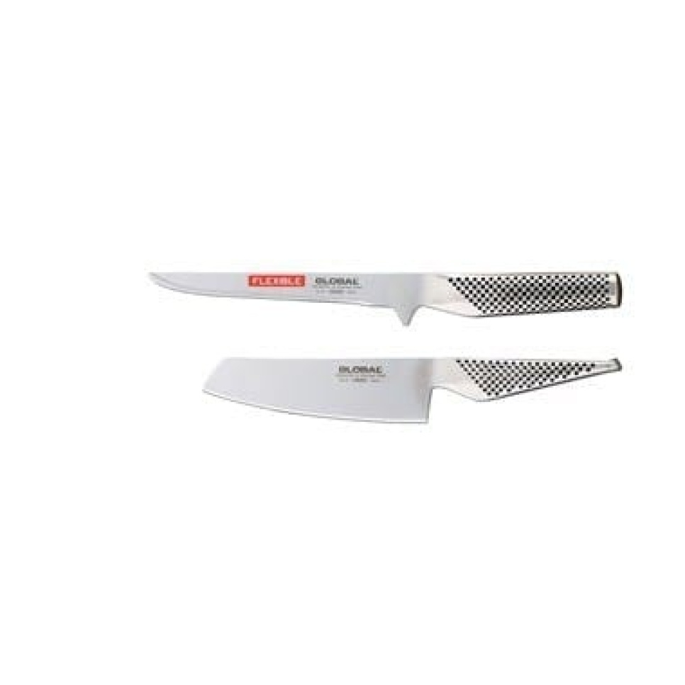 Global Zestaw noży - G-21 i GS-5 w grupie Gotowanie / Noże kuchenne / Zestaw noży w The Kitchen Lab (1073-11427)