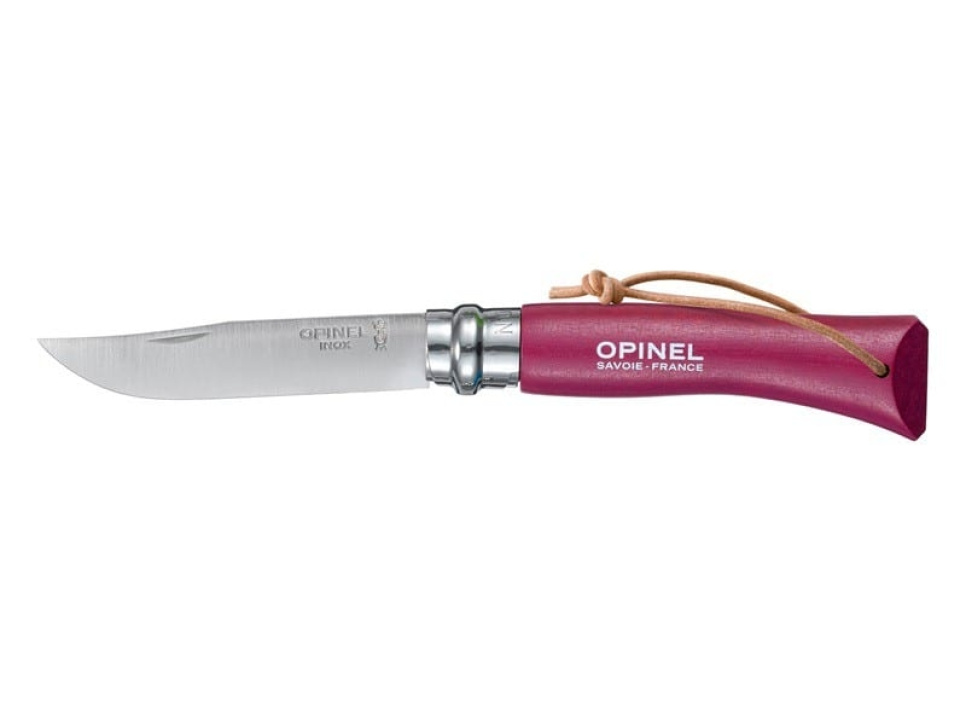 No. 7, Drewniany nóż składany, fioletowy - Opinel w grupie Gotowanie / Noże kuchenne / Inne noże w The Kitchen Lab (1073-11699)