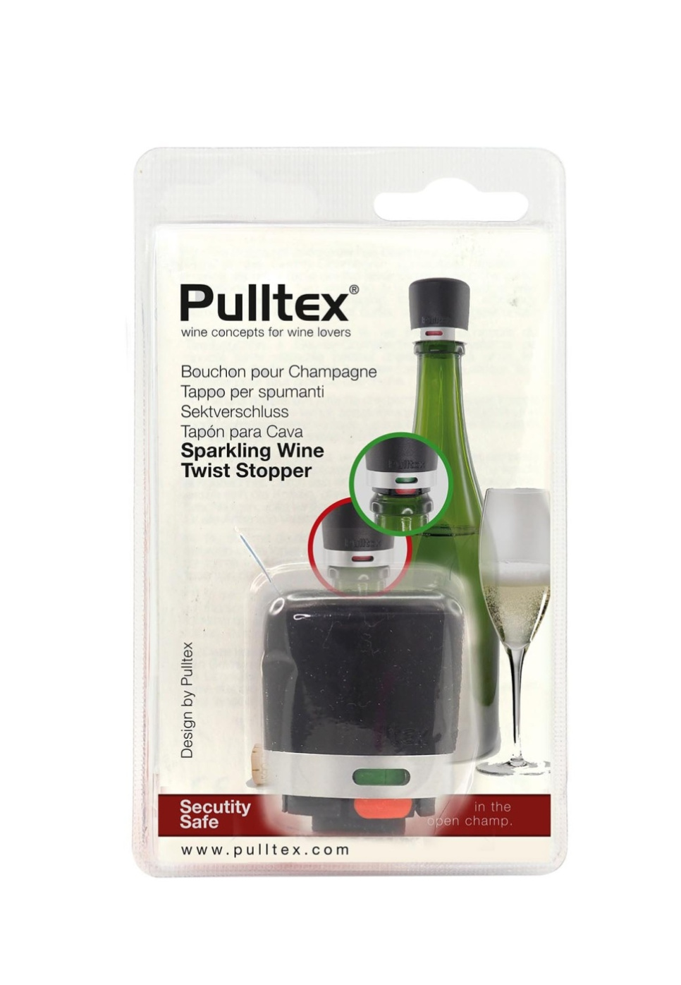 Korek do szampana Twist - Pulltex w grupie Bar i wino / Akcesoria do wina / Uszczelniacz w The Kitchen Lab (1073-22494)