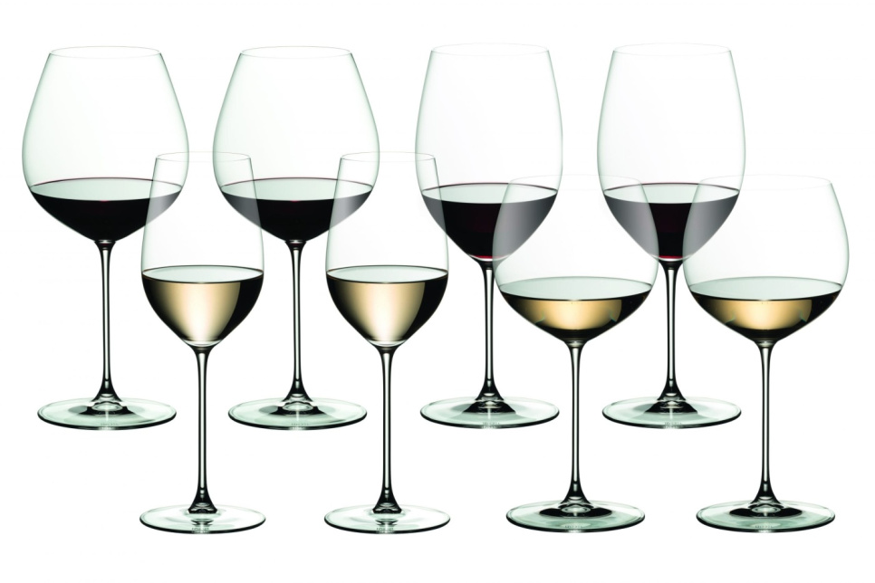 Veritas 2 x 4 kieliszki do wina - Riedel w grupie Bar i wino / Kieliszki do wina / Kieliszki do czerwonego wina w The Kitchen Lab (1073-23323)