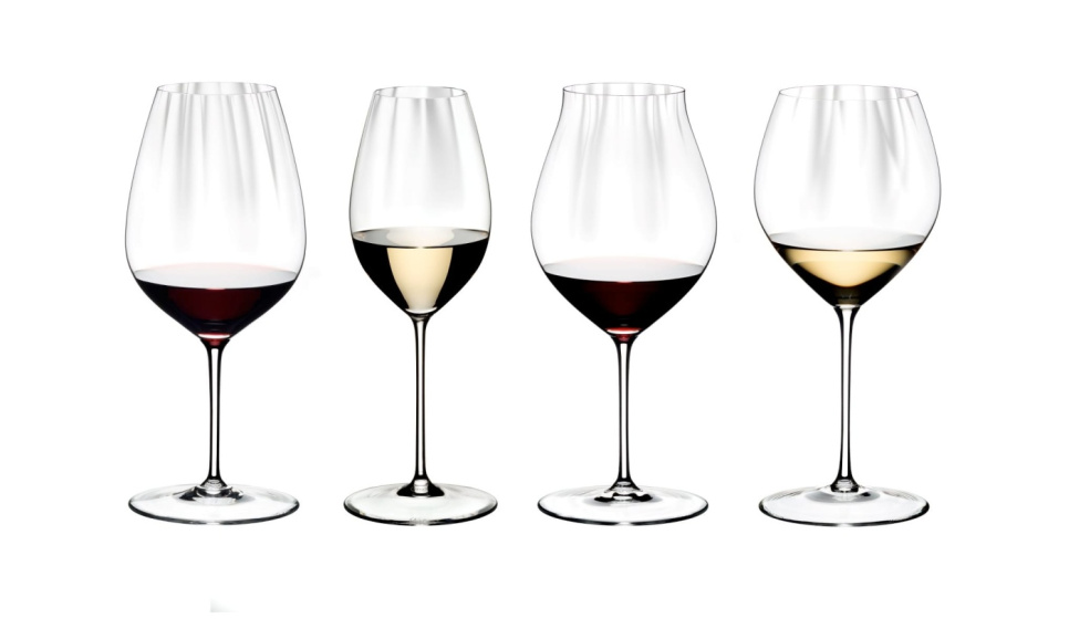 Zestaw do degustacji wina, 4 różne kieliszki, Pertinance - Riedel w grupie Bar i wino / Kieliszki do wina / Kieliszki do degustacji wina w The Kitchen Lab (1073-24116)