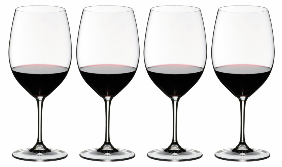 Kieliszki do czerwonego wina Cabernet/Merlot, Veritas, 4 szt. - Riedel w grupie Bar i wino / Kieliszki do wina / Kieliszki do czerwonego wina w The Kitchen Lab (1073-25411)