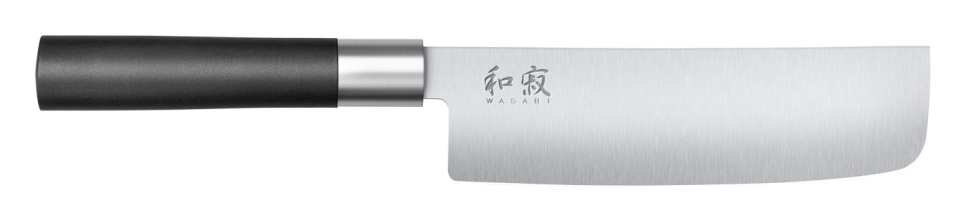 Nóż do warzyw Nakiri 16,5 cm - KAI Wasabi Czarny w grupie Gotowanie / Noże kuchenne / Noże do warzyw w The Kitchen Lab (1074-13954)