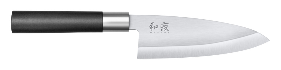 Nóż Deba 15 cm - KAI Wasabi Black w grupie Gotowanie / Noże kuchenne / Noże do filetowania w The Kitchen Lab (1074-13960)