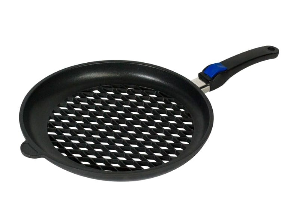 Patelnia grillowa, perforowana - AMT w grupie Gotowanie / Patelnia / Patelnie grillowe w The Kitchen Lab (1074-14735)