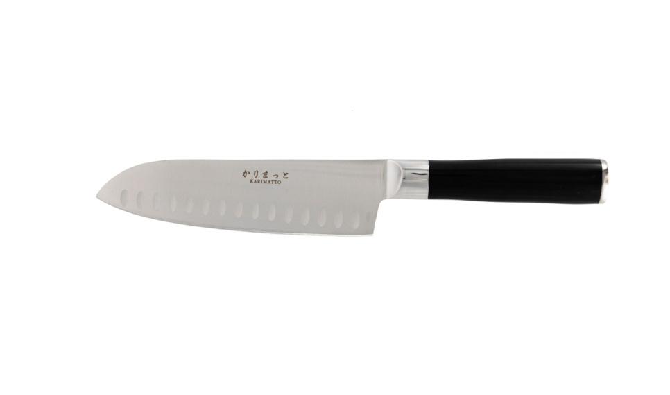 Nóż Santoku 17,5 cm - Karimatto w grupie Gotowanie / Noże kuchenne / Noże Santoku w The Kitchen Lab (1074-25816)