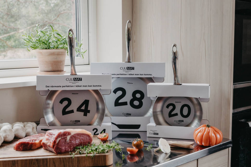 Patelnia ze stali nierdzewnej, Mathias Dahlgren - Culimat Patelnia ze stali nierdzewnej, Mathias Dahlgren - Culimat