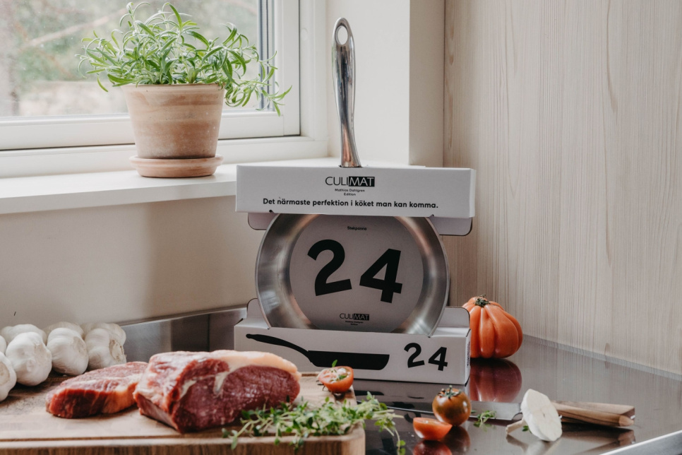 Patelnia ze stali nierdzewnej, Mathias Dahlgren - Culimat Patelnia ze stali nierdzewnej, Mathias Dahlgren - Culimat