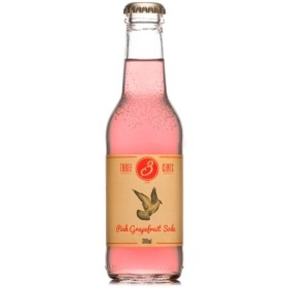 Pink Grapefruit Soda, 200 ml - Three Cents w grupie Gotowanie / Kolonialne w The Kitchen Lab (1083-28750)