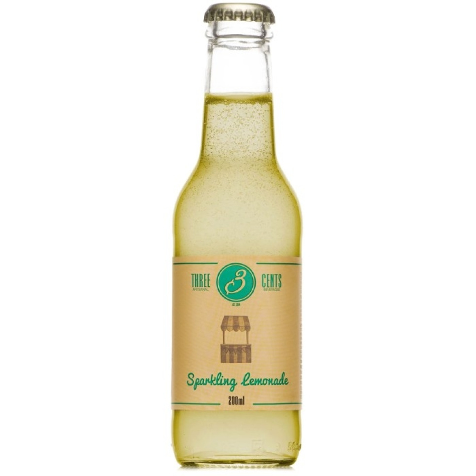 Sparkling Lemonade, 200 ml - Three Cents w grupie Gotowanie / Kolonialne w The Kitchen Lab (1083-28754)