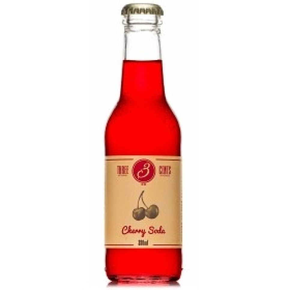Cherry Soda, 200 ml - Three Cents w grupie Gotowanie / Kolonialne w The Kitchen Lab (1083-28755)