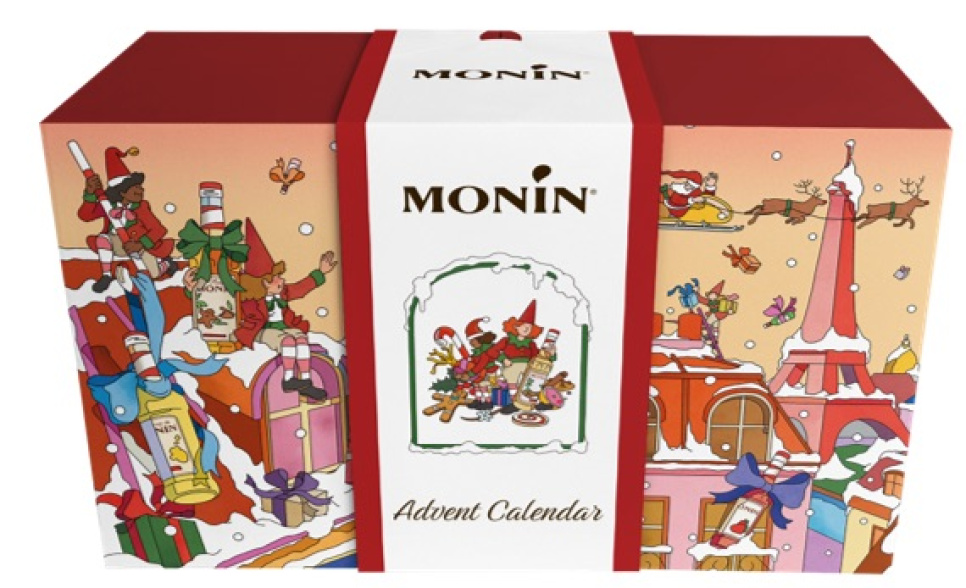 Monin Kalendarz adwentowy, 24x5 cl w grupie Bar i wino / Wyposażenie baru / Inne wyposażenie baru w The Kitchen Lab (1083-36409)