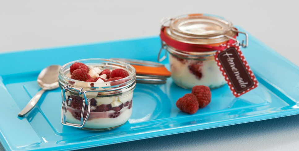 Okrągły słoik z pokrywką, 0,125 l - Kilner