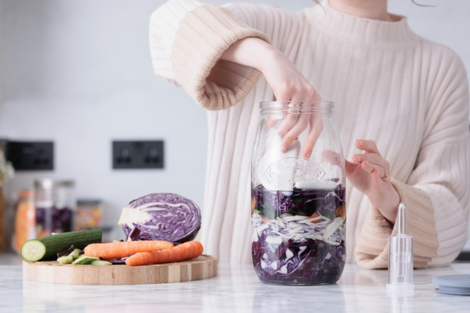 Zestaw do fermentacji, 3 litry - Kilner