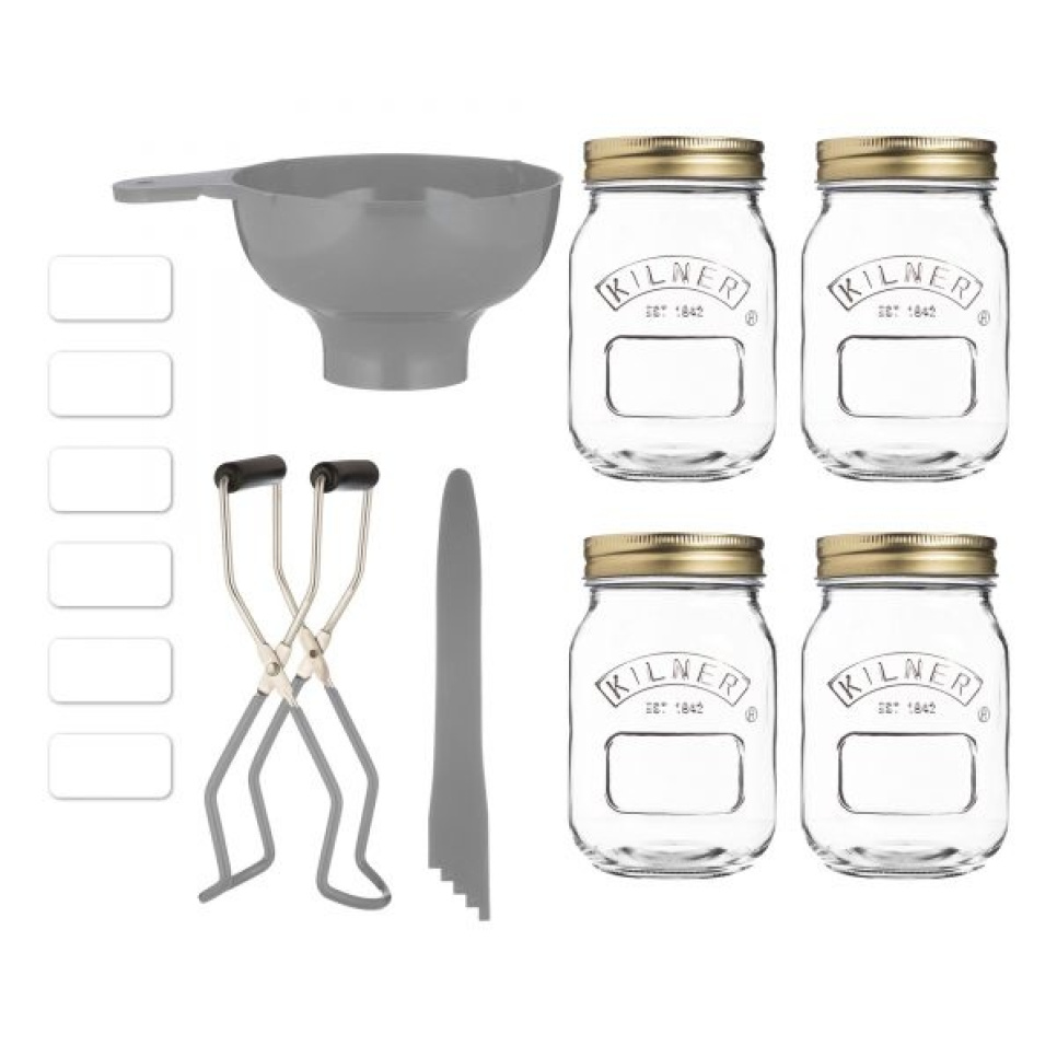 Zestaw do robienia przetworów - Kilner w grupie Gotowanie / Przybory kuchenne / Butelki i słoiki w The Kitchen Lab (1086-26696)